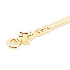 Bronze Micro Mini Tiny Metal Spoon Scoop Small Pick Up Laboratory Lab Spoon New