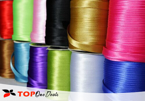 Satin bias binding - satin,