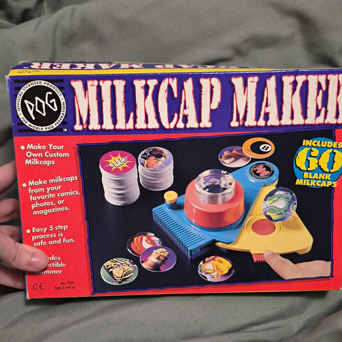 Pog milkcap maker 7200 - milkcap,