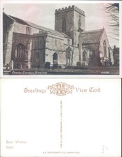 Parish Church Wantage Berkshire England RA Postcards Ltd Architecture Real Photo