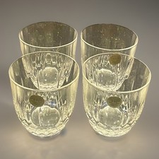 4 Vintage Capri Crystal Small