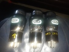 6V6G GEC Genuine 1942 Air Force Valves