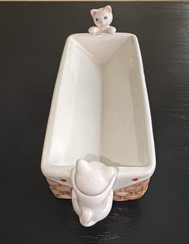 Vintage avon ceramic - ceramic, kitten