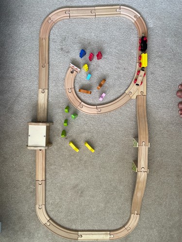 Wooden train set bigjigs - train,
