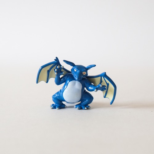 Vintage blue dragon toy - toy, figure