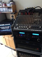 pioneer/mackie quality professional pa system with mixer used