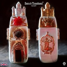 home decor collecting vintage original jar castle fairy tale princess crown rose