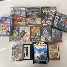 Commodore 64 Cassette Case Games Bundle Retro 1980s