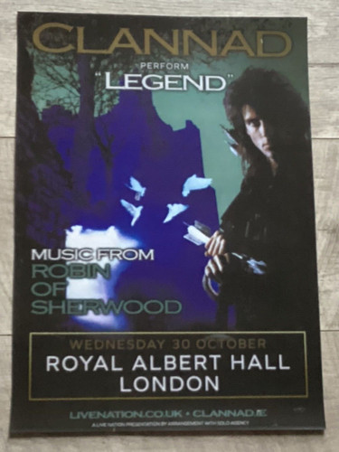 Clannad concert poster - concert,