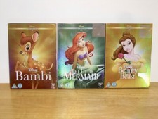 3 x Disney DVDS - Beauty & the