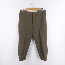 Ratcatcher Men's W34 Vintage Cambrian Fly Fishers Derby Tweed Breeches Breeks