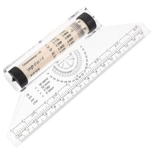 Multi purpose rolling - rolling, ruler