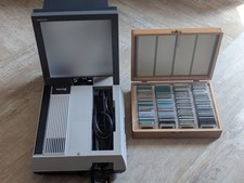 Vintage Boots Slide Projector TH125S With Reflecta Monitor & Box of Slides VGC 