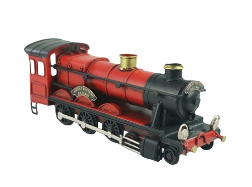 Red classic steam train 25cm - classic,