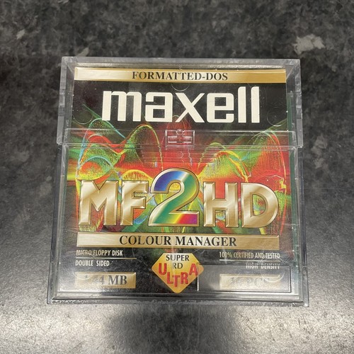 10x maxell floppy disk mf2hd - disk,