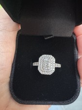  18 Carat White Gold 1.25 ct