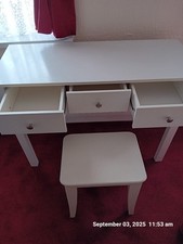 IKEA White Dressing Table with