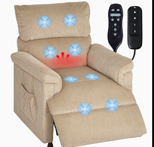Electric recliner chair heated - chair,