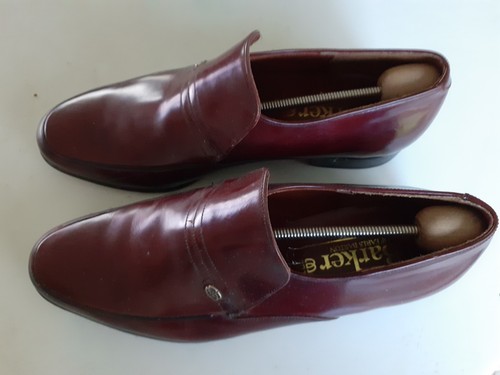 Barker mens slip shoes size - barker,