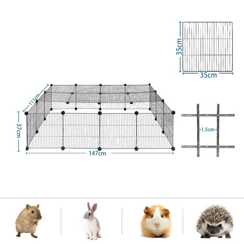 Diy pet fence foldable - pet,