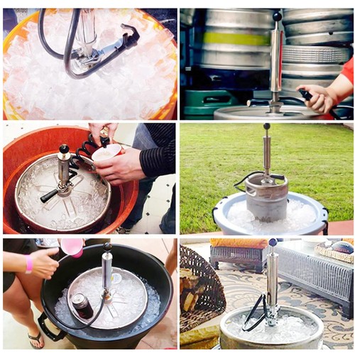Beer keg pump - keg, stainless