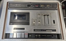 Sony TC161SD Stereo Cassette-Corder .  Closed Loop Dual Capstan Auto Shut Off