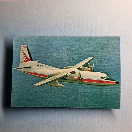 Commercial aircraft postcard - commercial,