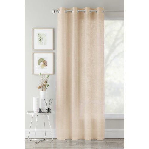 Natural woven linen look - natural, woven/linen