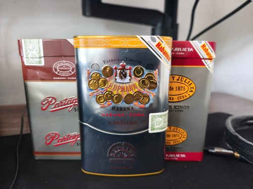 Cigar tin h - 5, tin: