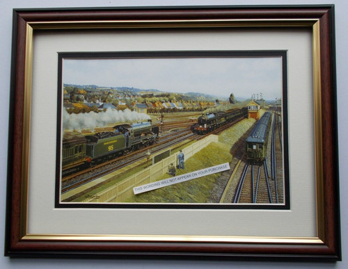 Railway print barry - railway,