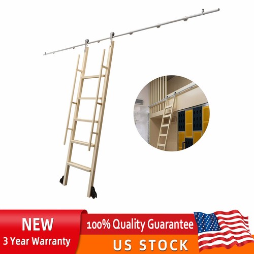 Stainless rolling ladder - 10,
