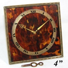 Antique Swiss Marked 4" 8-Day