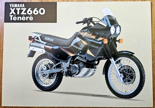 Yamaha xtz660 tenere double - yamaha,