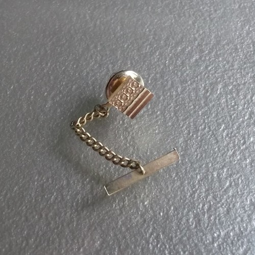 Tie tack pin - tack, retro
