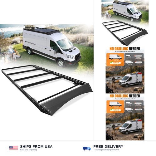 Low profile roof rack - rack, for