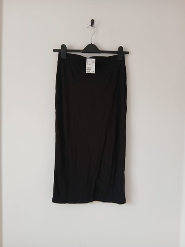 Black wrap style viscose - black,