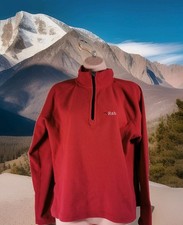 RAB Women's Hot Pink Polartec Pullover Size UK 14