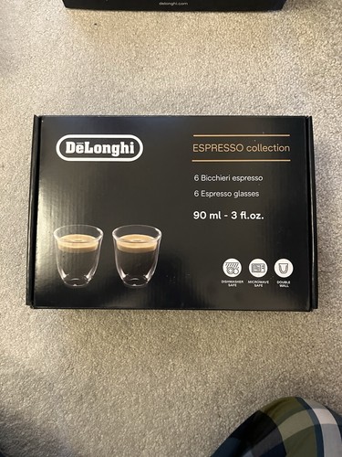 Delonghi espresso cups - 6x,