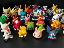 Digimon 1999 Finger Puppet Figures - RARE Bandai Official - Agumon Greymon etc.