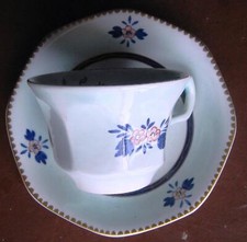 CUP AND SAUCER Adams Calyx Ware GEORGIAN TULIP PATTERN £4.5 each