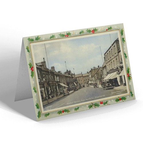 Christmas card vintage - christmas,