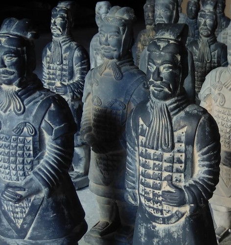 Terracotta army 100 warriors - terracotta,