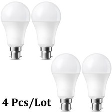 4 Pack B22 Bulb 7W Warm White