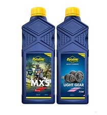 PUTOLINE LIGHT GEAR OIL & MX5 2 TWO STROKE KIT SUZUKI RM65 RM85 RM125 RM250