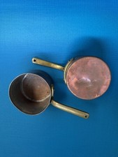Small Vintage Copper Pans