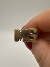 9CT Men’s Solid Gold Heavy Signet Ring 9.39g – Vintage Engraved MS Gift