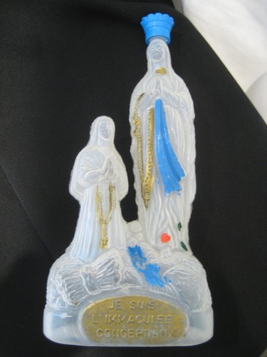 Vintage empty holy water - vintage,