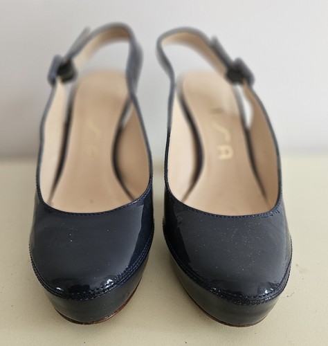 Unisa blue patent - blue,