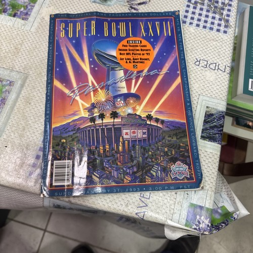 Super bowl xxvii - xxvii, pasadena