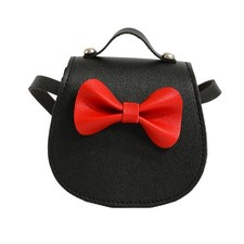 Candy Color Mini Girl Shoulder Bag With Butterfly Bow For Daily Use